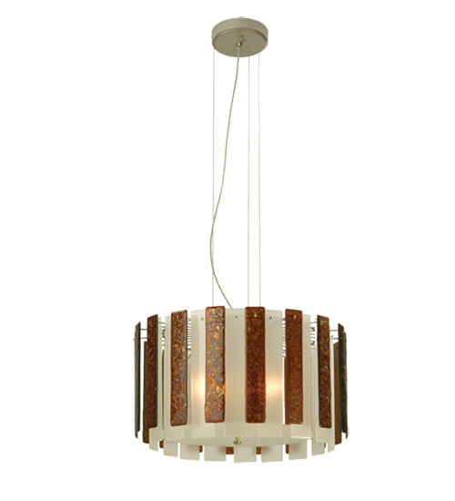 Meyda Tiffany Metro Fusion 81710 Pendant Light - Nickel