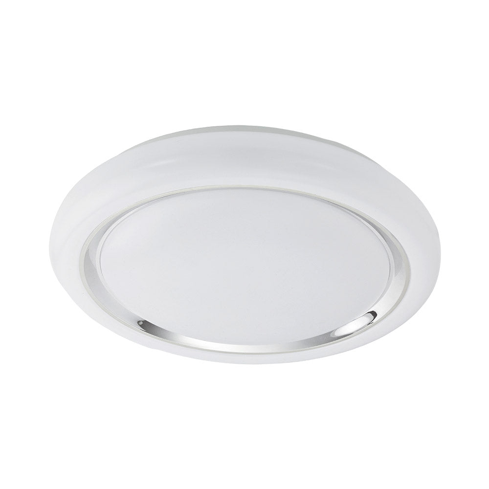 Eglo Capasso 96024A Ceiling Light - Chrome /White