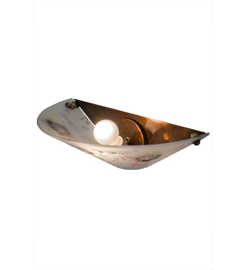 Meyda Tiffany Supernova 81718 Wall Light - Transparent Copper