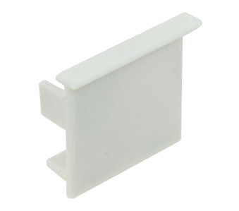 American Lighting PE-SLOT-END  Extrusion Home Decor White