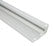 American Lighting PE-STEP-RIGHT Extrusion Step Extrusion End Cap Decor White