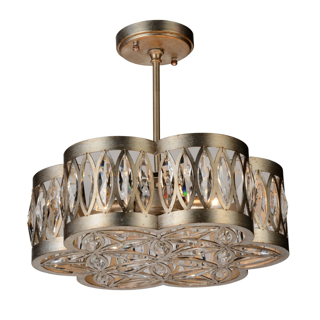 CWI Nova 9906p16-6-208 Chandelier Light - Champagne