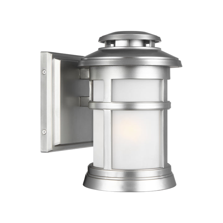 Visual Comfort Studio OL14300PBS Newport One Light Outdoor Wall Lantern Outdoor Pewter, Nickel, Silver