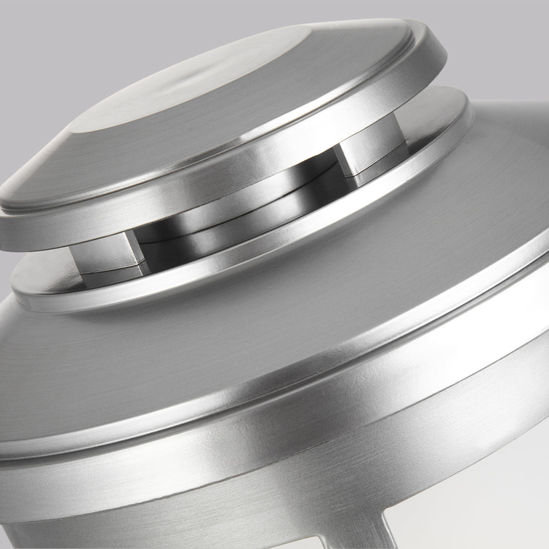 Visual Comfort Studio OL14307PBS Newport One Light Post Lantern Outdoor Pewter, Nickel, Silver