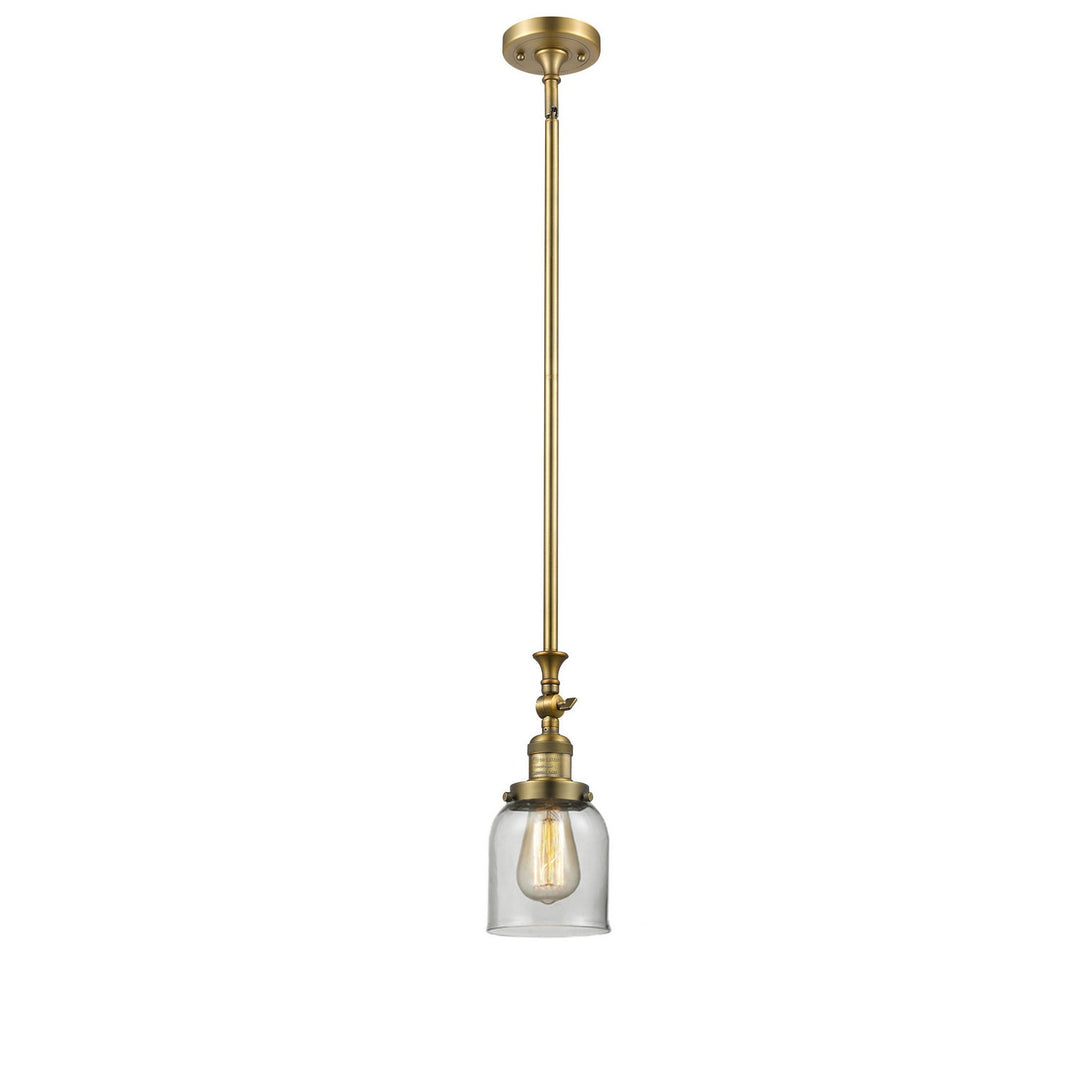 Innovations Franklin Restoration 206-BB-G52 Pendant Light - Brushed Brass