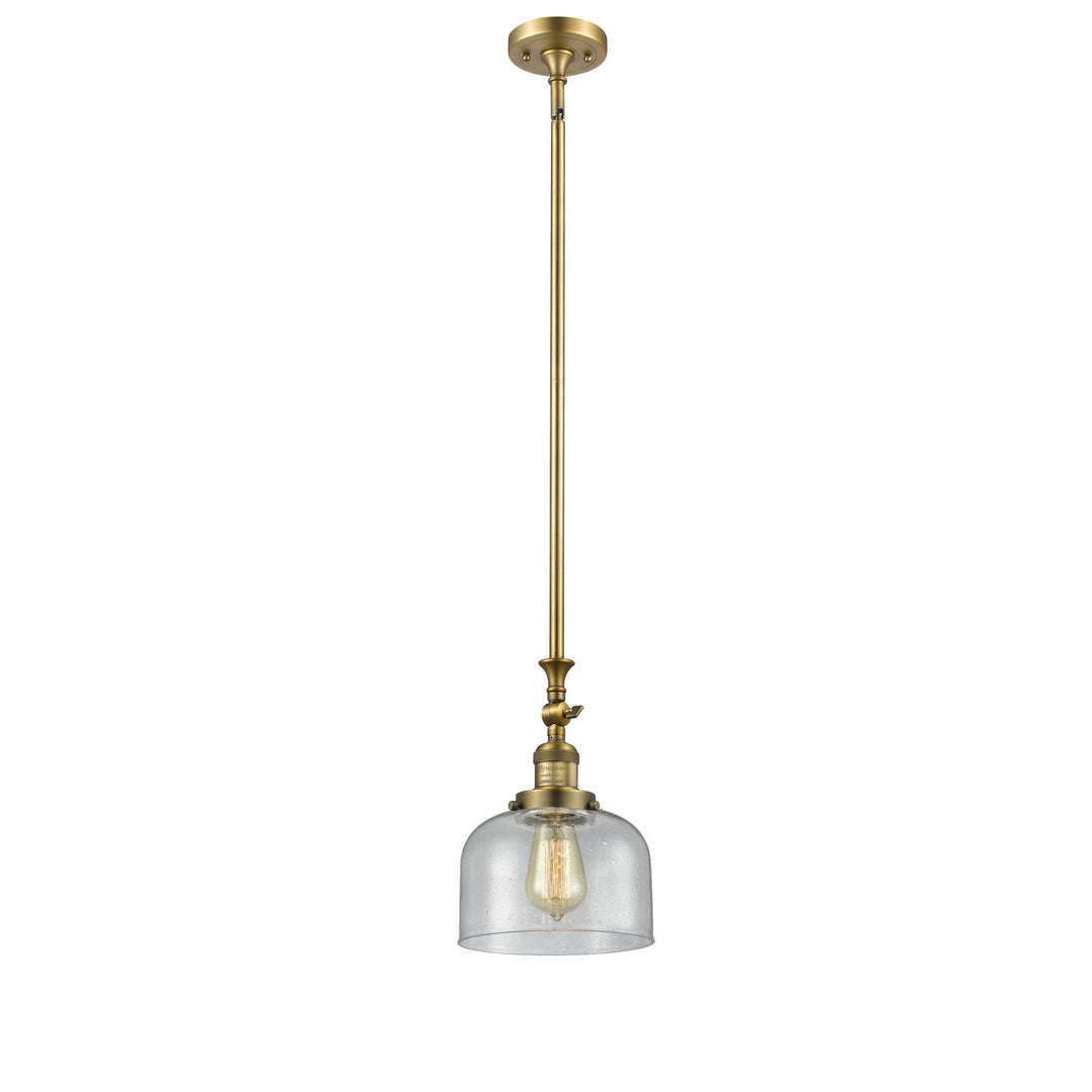 Innovations Franklin Restoration 206-BB-G74 Pendant Light - Brushed Brass