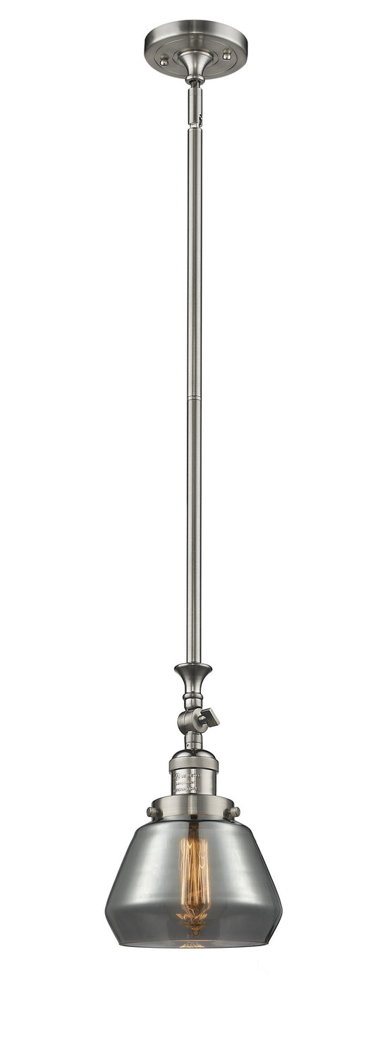 Innovations Franklin Restoration 206-SN-G173 Pendant Light - Brushed Satin Nickel