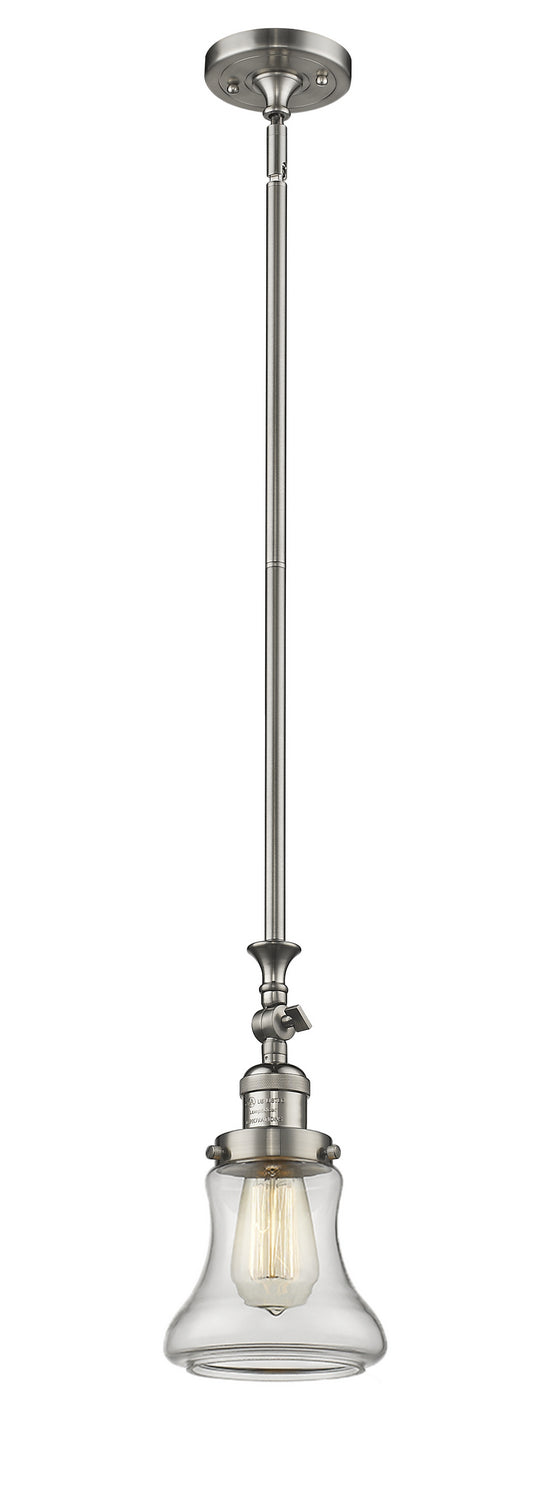 Innovations Franklin Restoration 206-SN-G192 Pendant Light - Brushed Satin Nickel