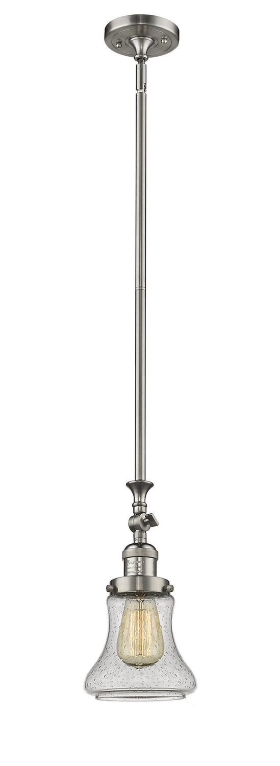 Innovations Franklin Restoration 206-SN-G194 Pendant Light - Brushed Satin Nickel