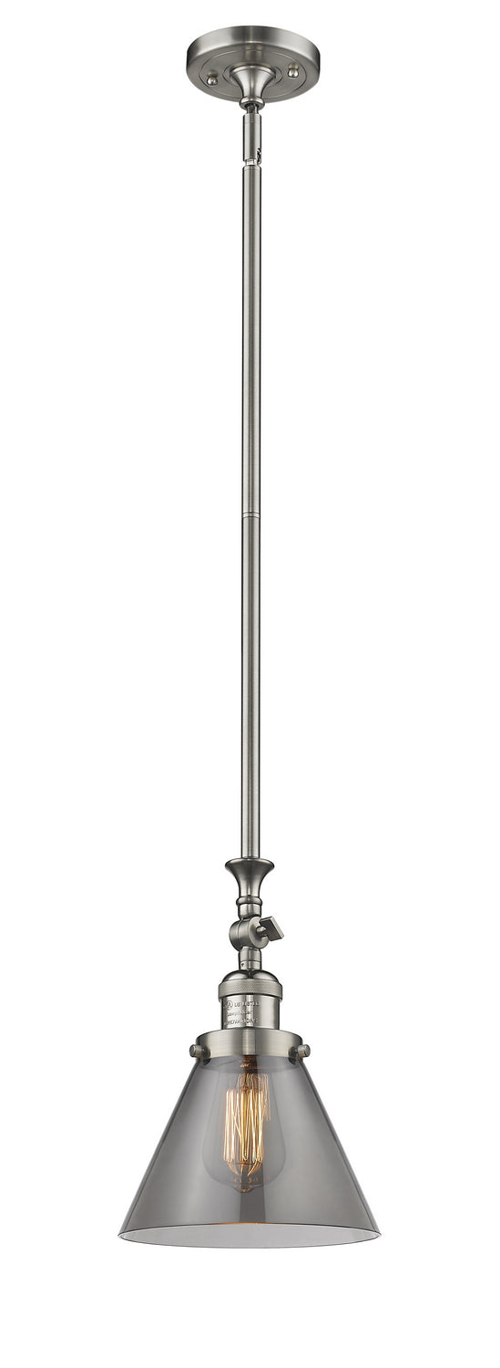 Innovations Franklin Restoration 206-SN-G43 Pendant Light - Brushed Satin Nickel