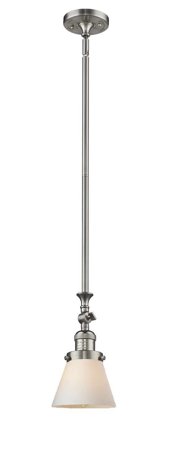 Innovations Franklin Restoration 206-SN-G61 Pendant Light - Brushed Satin Nickel