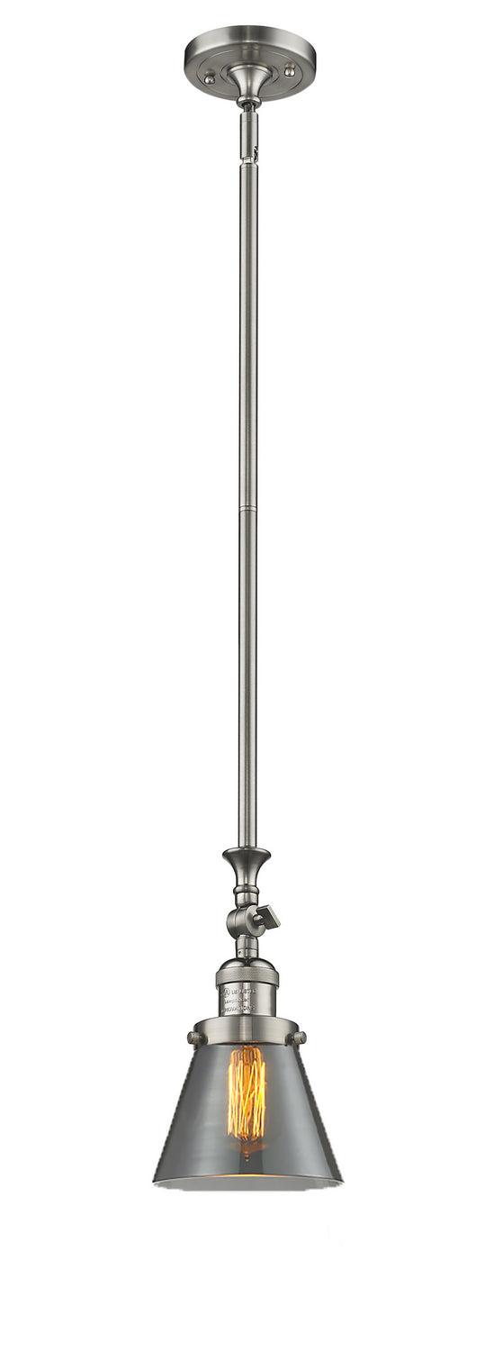 Innovations Franklin Restoration 206-SN-G63 Pendant Light - Brushed Satin Nickel