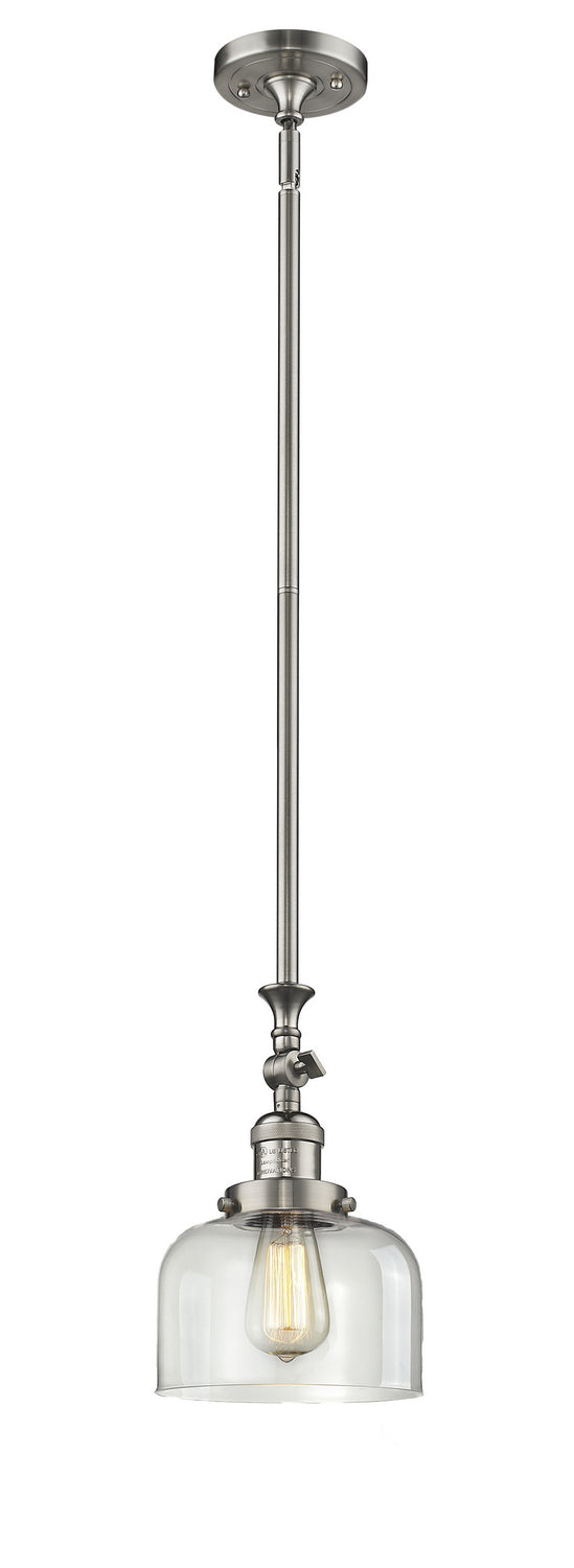 Innovations Franklin Restoration 206-SN-G72 Pendant Light - Brushed Satin Nickel