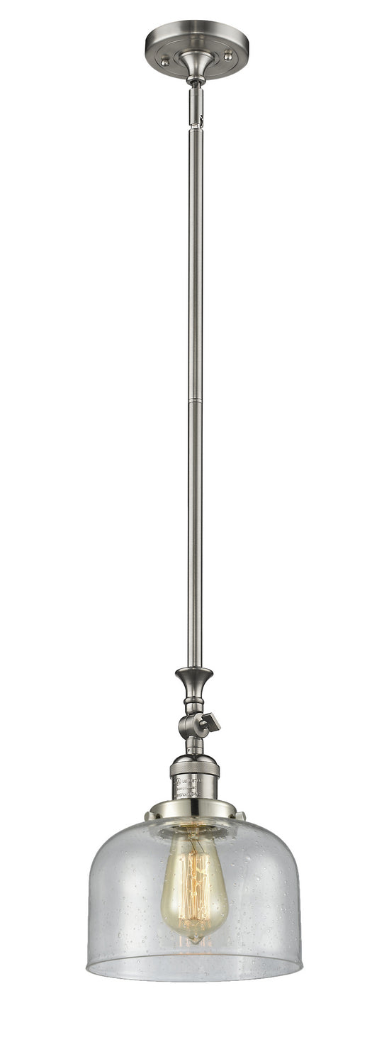Innovations Franklin Restoration 206-SN-G74 Pendant Light - Brushed Satin Nickel