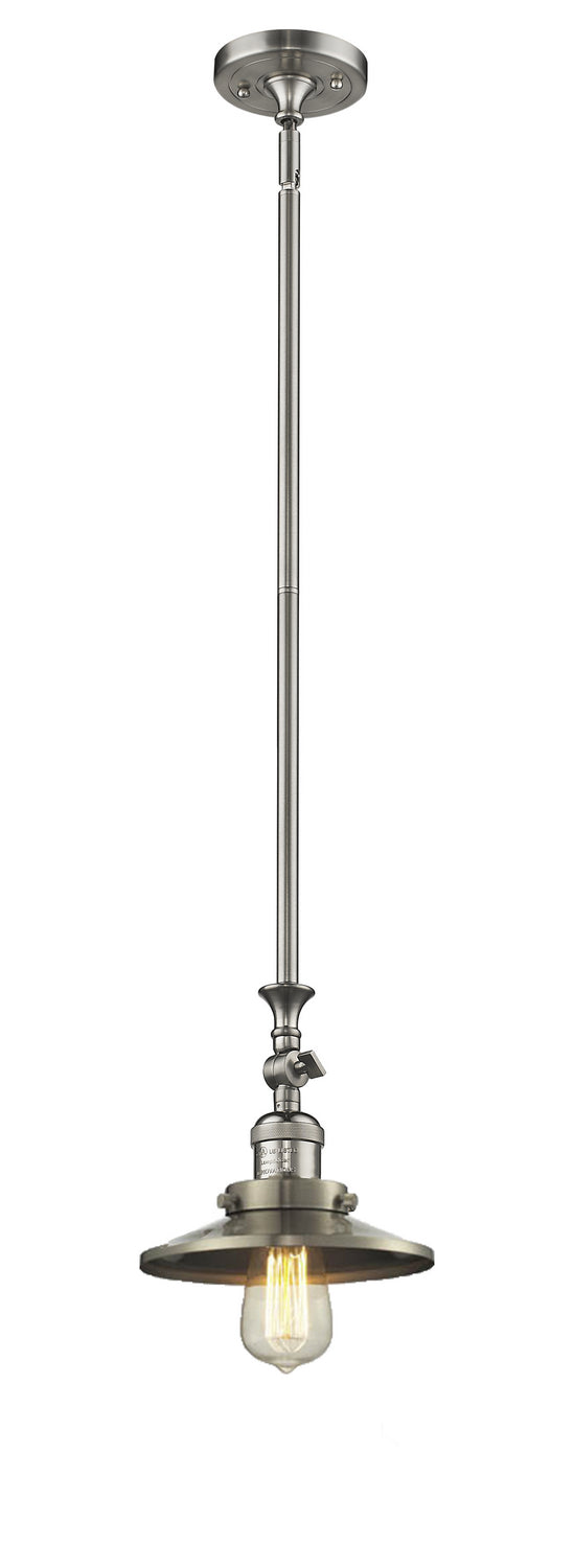 Innovations Franklin Restoration 206-SN-M2 Pendant Light - Brushed Satin Nickel