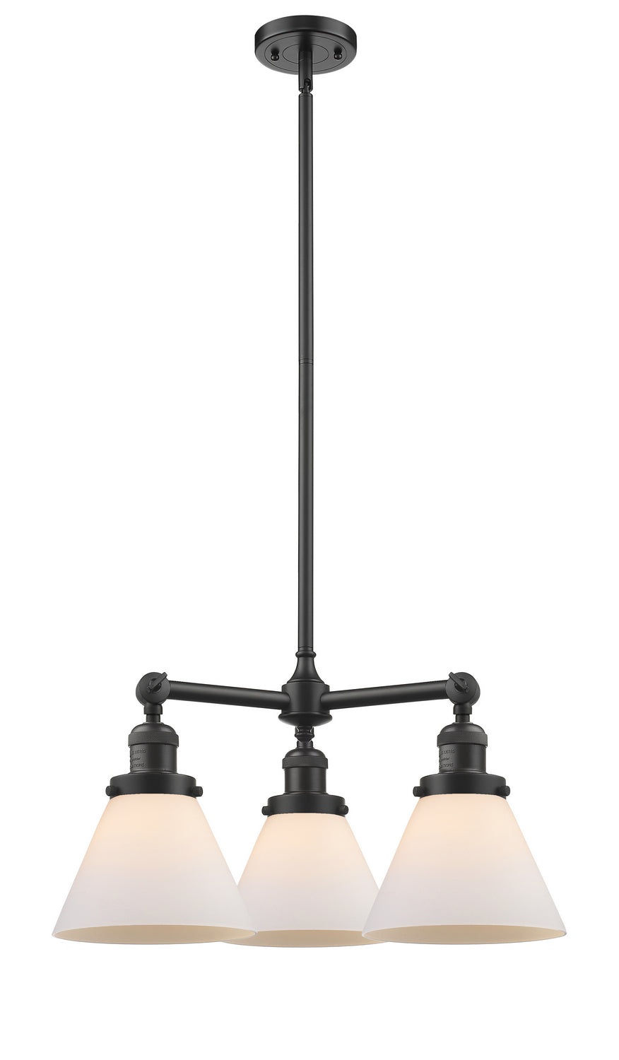 Innovations Franklin Restoration 207-OB-G41 Chandelier Light - Oil Rubbed Bronze