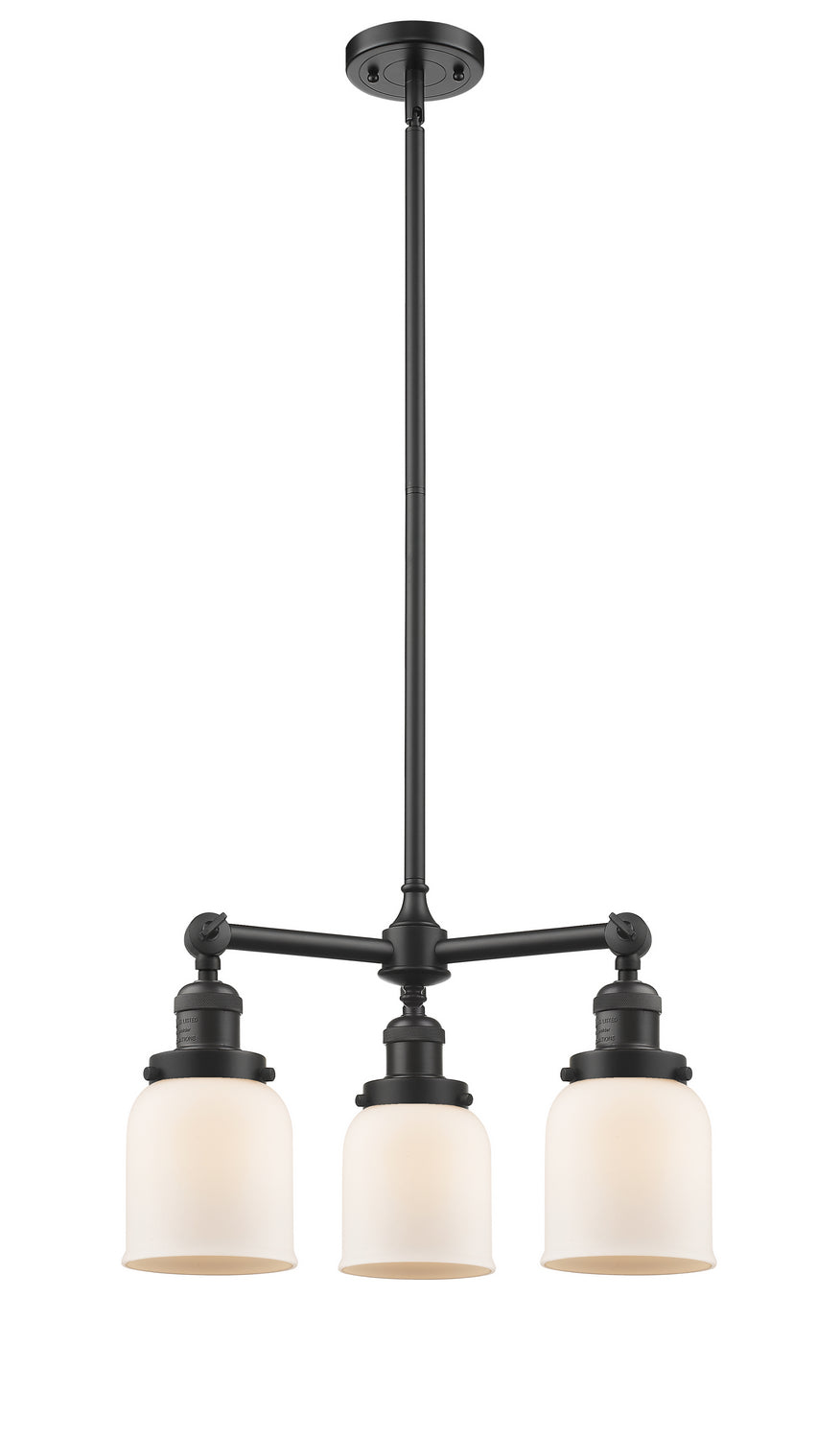 Innovations Franklin Restoration 207-OB-G51 Chandelier Light - Oil Rubbed Bronze