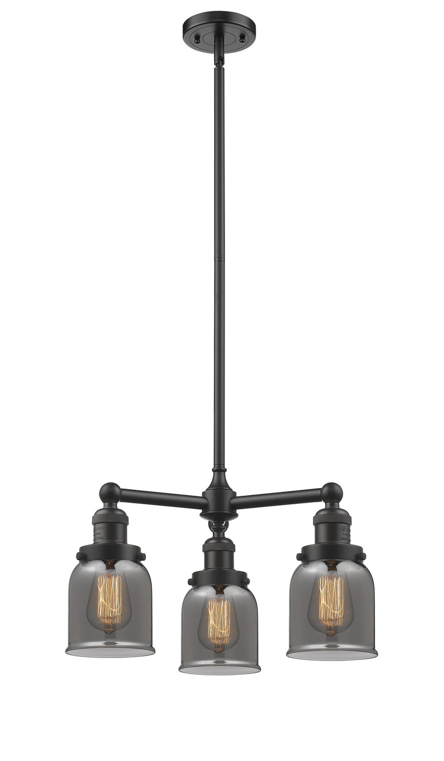 Innovations Franklin Restoration 207-OB-G53 Chandelier Light - Oil Rubbed Bronze