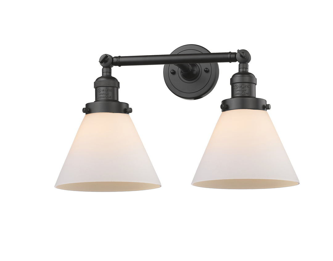 Innovations Franklin Restoration 208-OB-G41 Bath Vanity Light 18 in. wide - Oil Rubbed Bronze