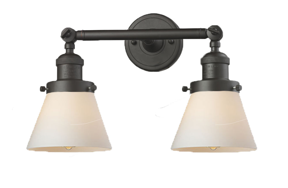 Innovations Franklin Restoration 208-OB-G61 Bath Vanity Light 16 in. wide - Oil Rubbed Bronze