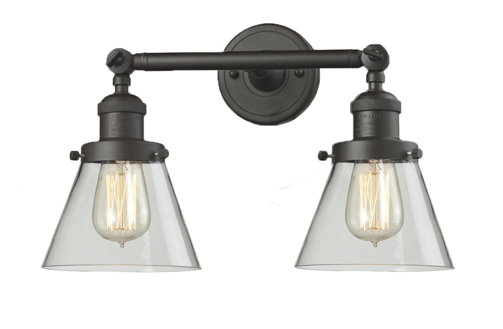 Innovations Franklin Restoration 208-OB-G62 Bath Vanity Light 16 in. wide - Oil Rubbed Bronze