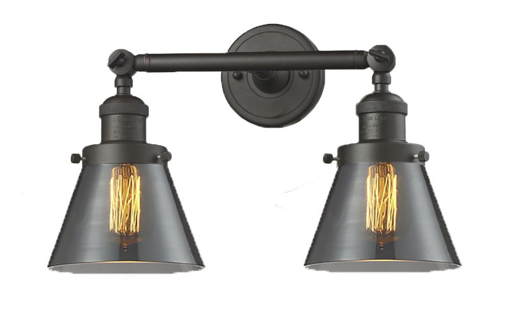 Innovations Franklin Restoration 208-OB-G63 Bath Vanity Light 16 in. wide - Oil Rubbed Bronze