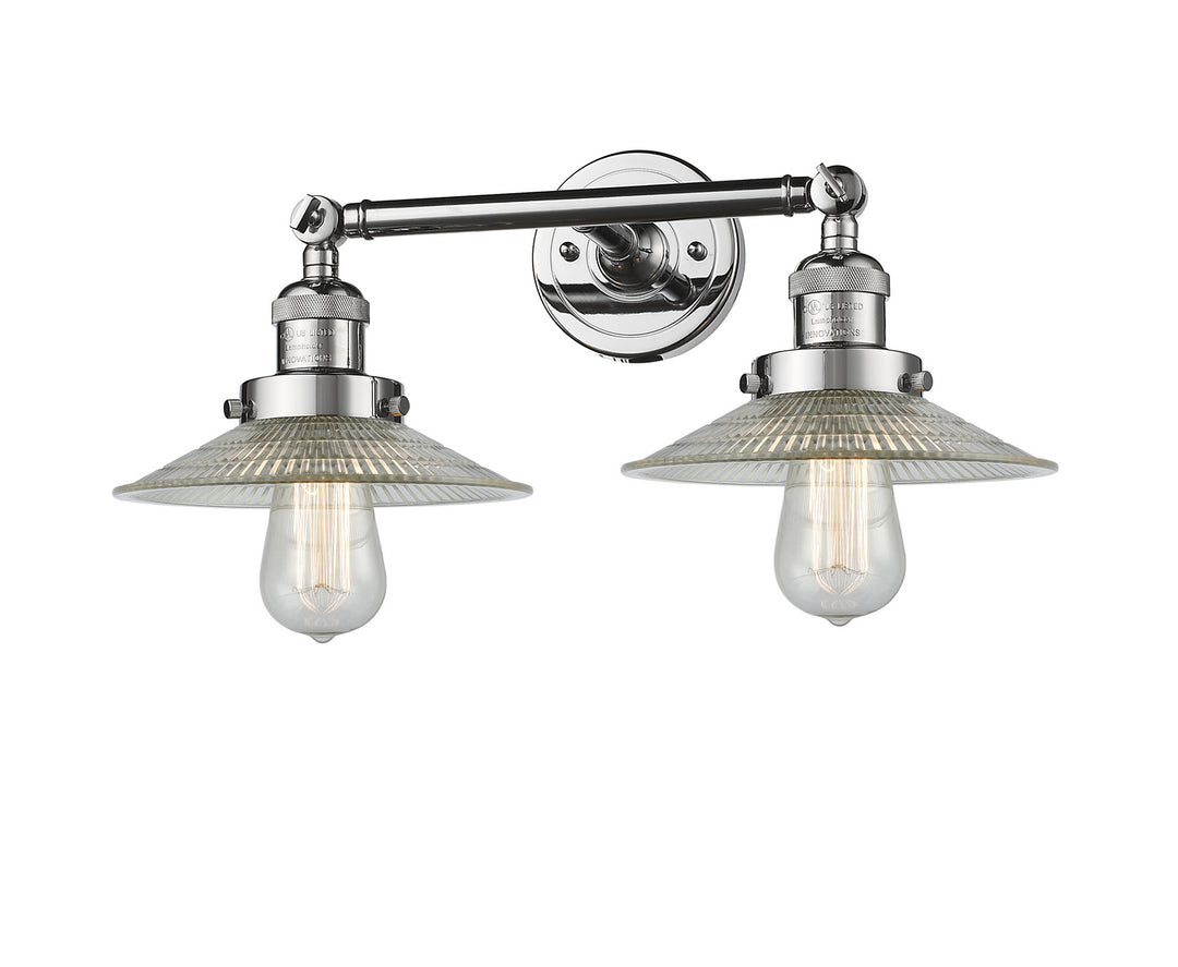 Innovations Franklin Restoration 208-PC-G2 Bath Vanity Light 18 in. wide - Polished Chrome