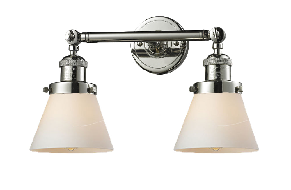 Innovations Franklin Restoration 208-PN-G61 Bath Vanity Light 16 in. wide - Polished Nickel