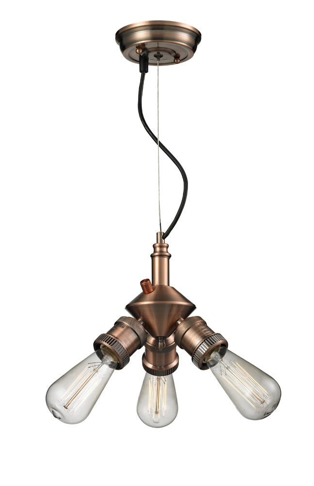 Innovations Franklin Restoration 209-AC Pendant Light - Antique Copper