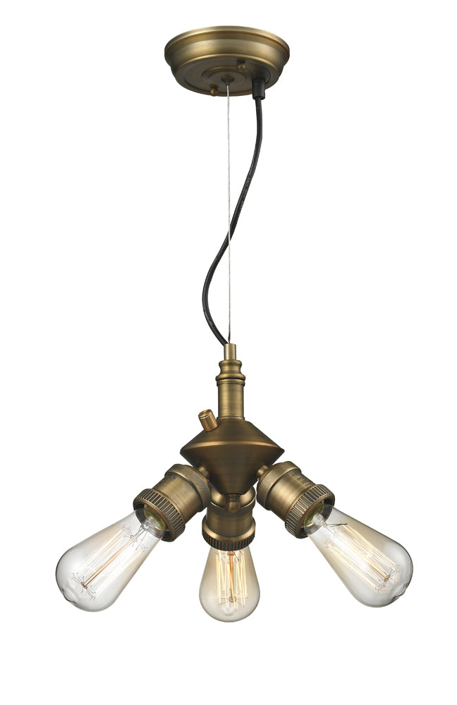 Innovations Franklin Restoration 209-BB Pendant Light - Brushed Brass
