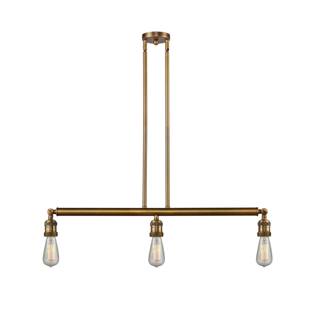 Innovations Franklin Restoration 213-BB Pendant Light - Brushed Brass