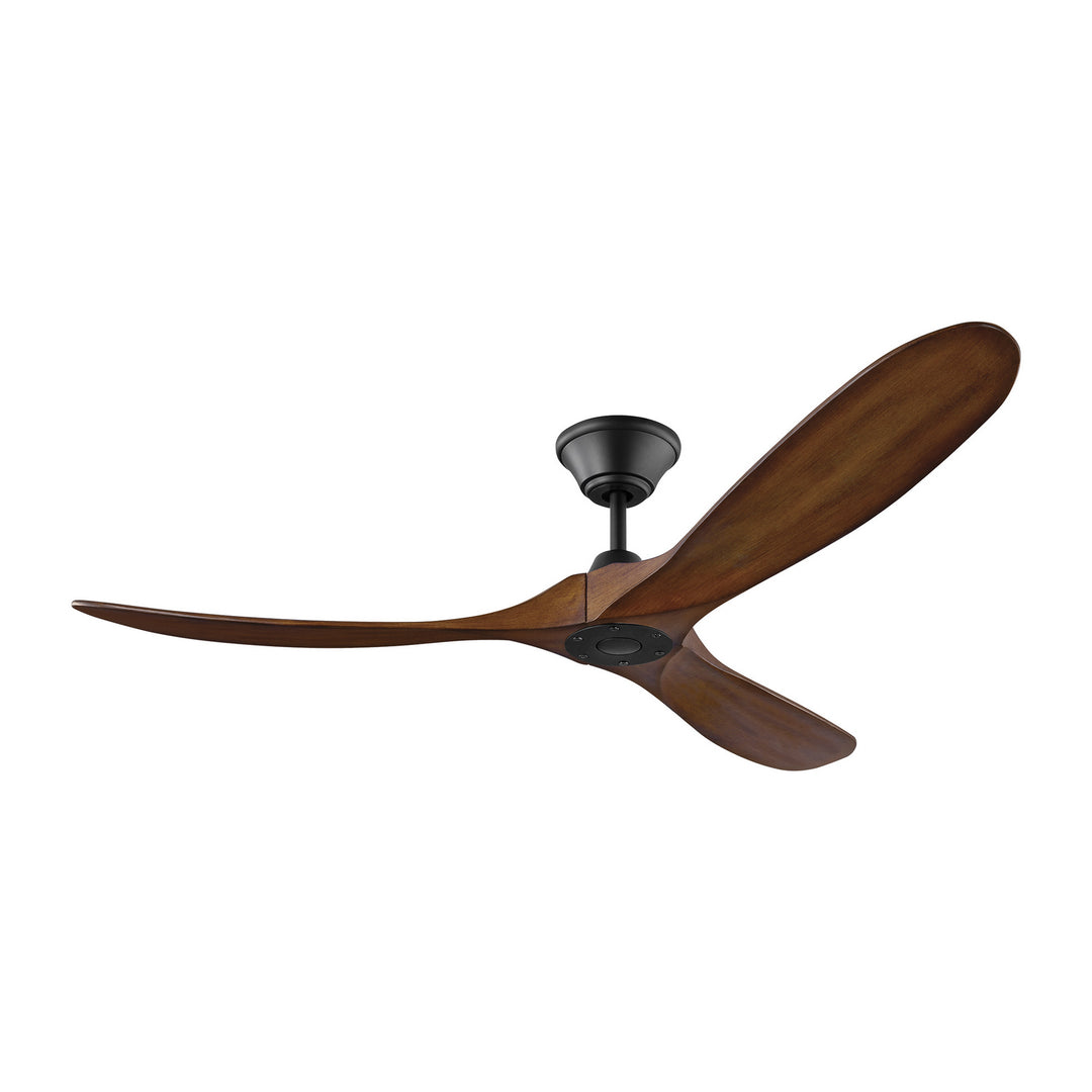 Visual Comfort Fan Maverick 60 3MAVR60BSKOA Ceiling Fan - Brushed Steel, Koa/Koa/