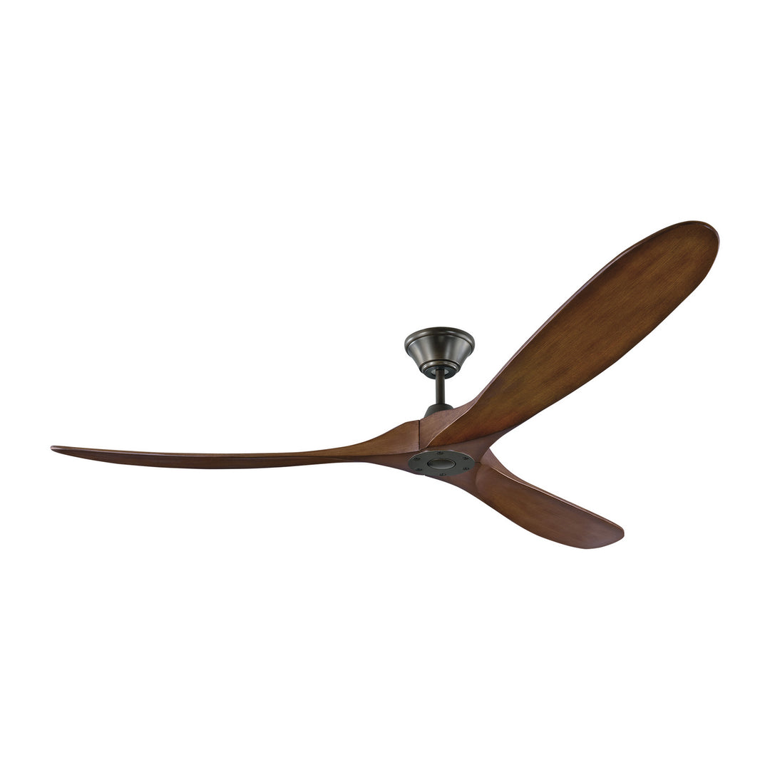 Visual Comfort Fan Maverick 70 3MAVR70BSKOA Ceiling Fan - Brushed Steel, Koa/Koa/