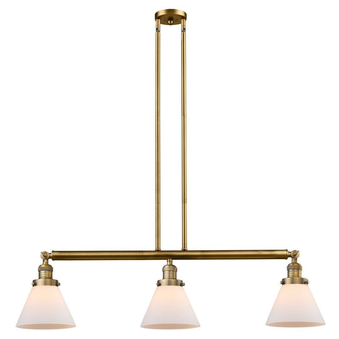 Innovations Franklin Restoration 213-BB-G41 Pendant Light - Brushed Brass
