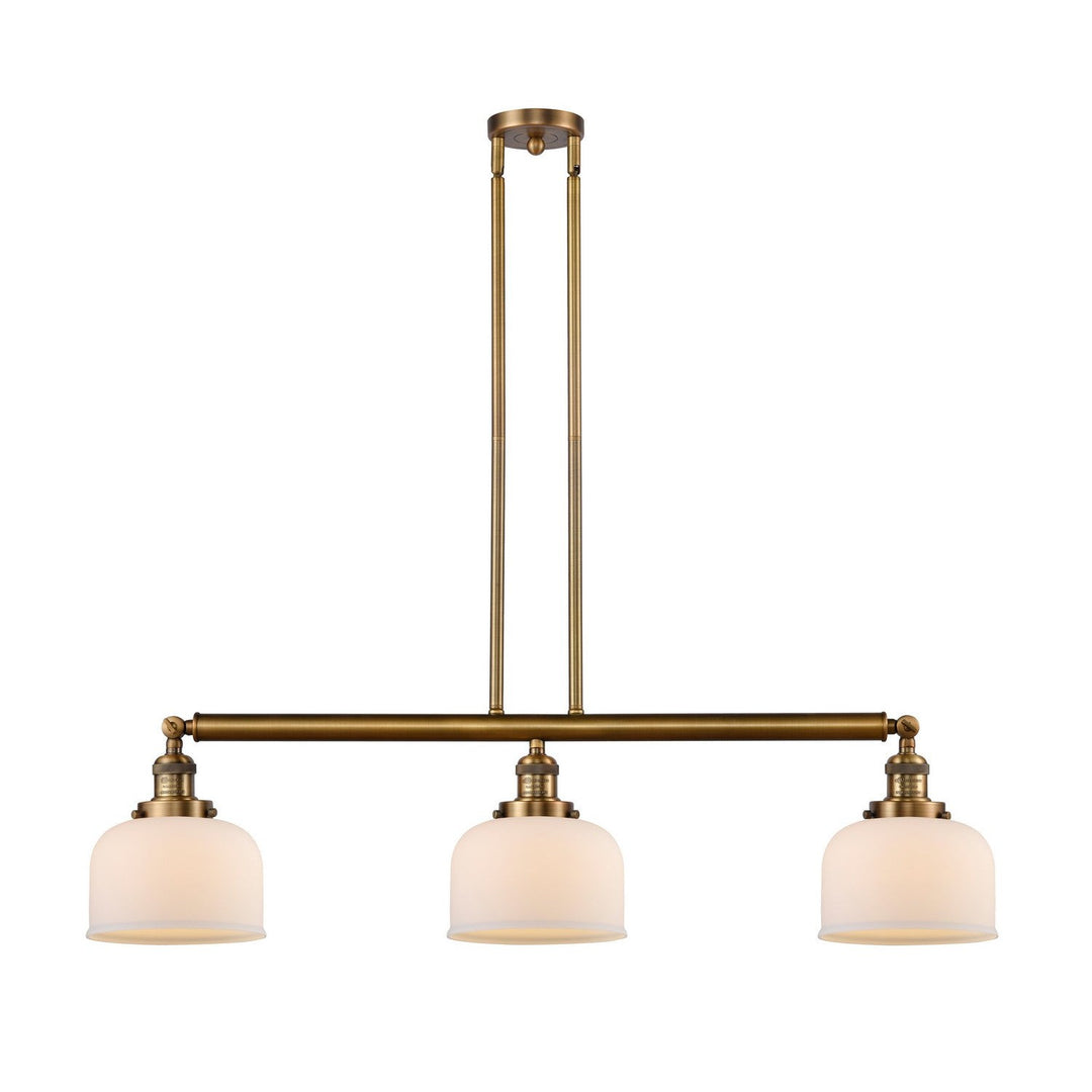 Innovations Franklin Restoration 213-BB-G71 Pendant Light - Brushed Brass
