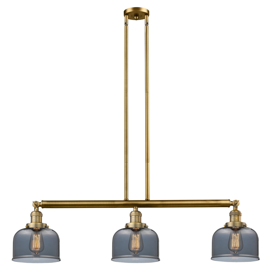 Innovations Franklin Restoration 213-BB-G73 Pendant Light - Brushed Brass