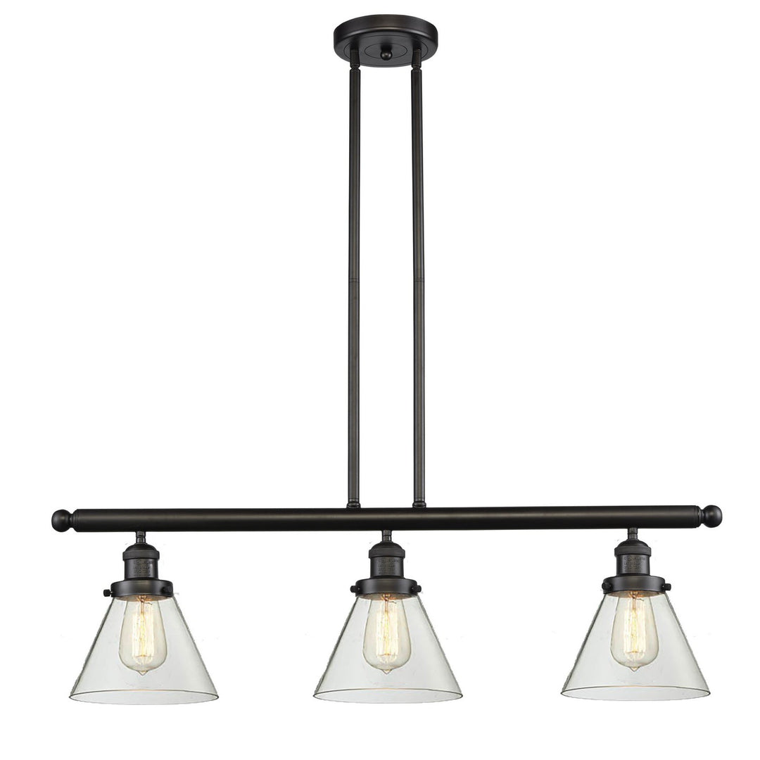 Innovations Franklin Restoration 213-OB-G42 Pendant Light - Oil Rubbed Bronze