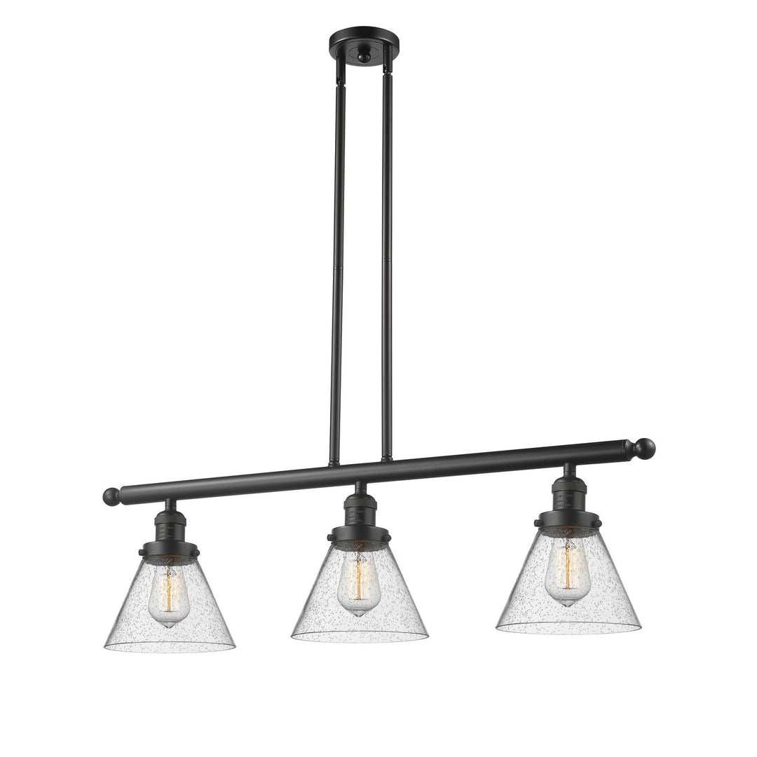 Innovations Franklin Restoration 213-OB-G44 Pendant Light - Oil Rubbed Bronze