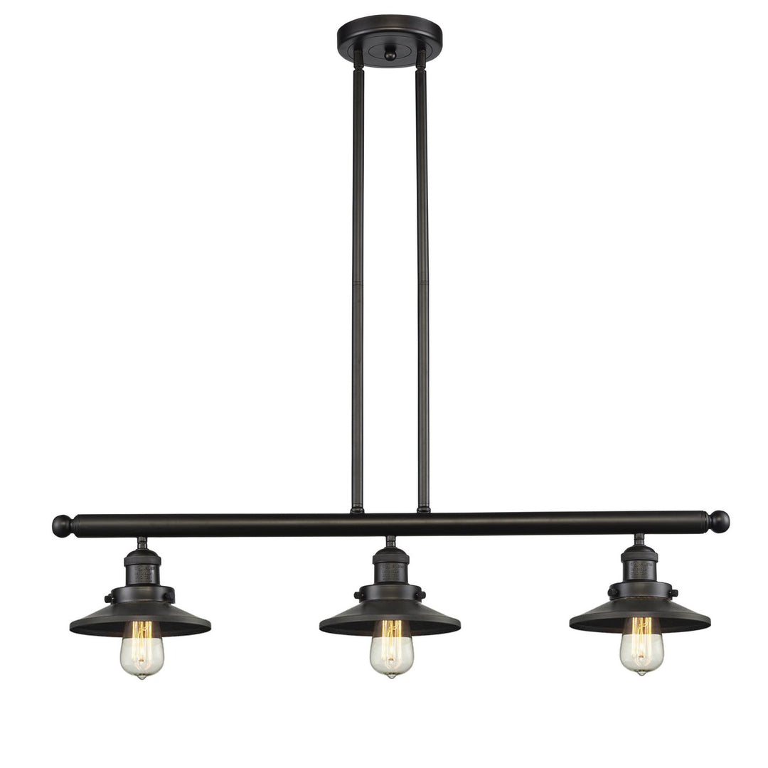 Innovations Franklin Restoration 213-OB-M5 Pendant Light - Oil Rubbed Bronze