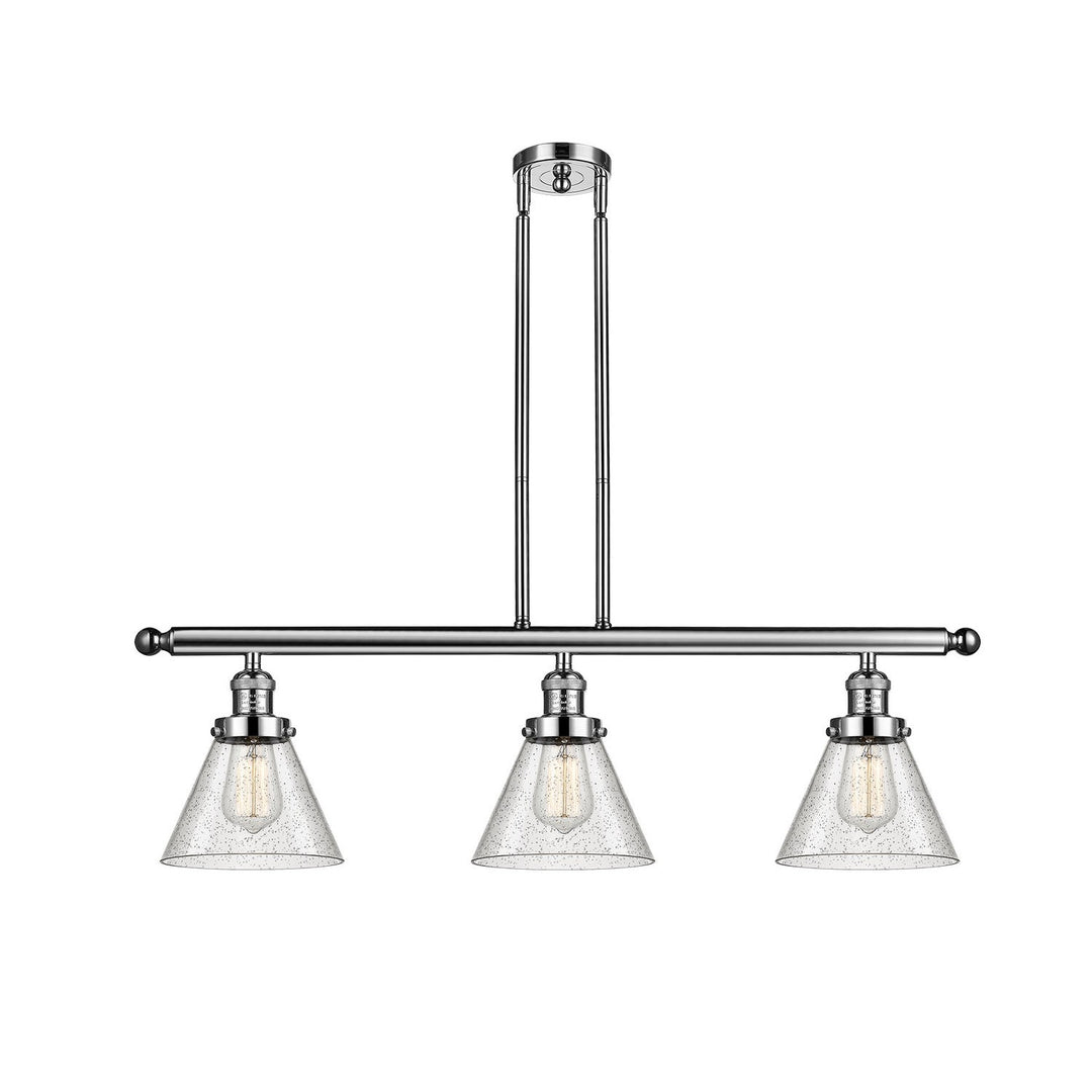Innovations Franklin Restoration 213-PN-G44 Pendant Light - Polished Nickel