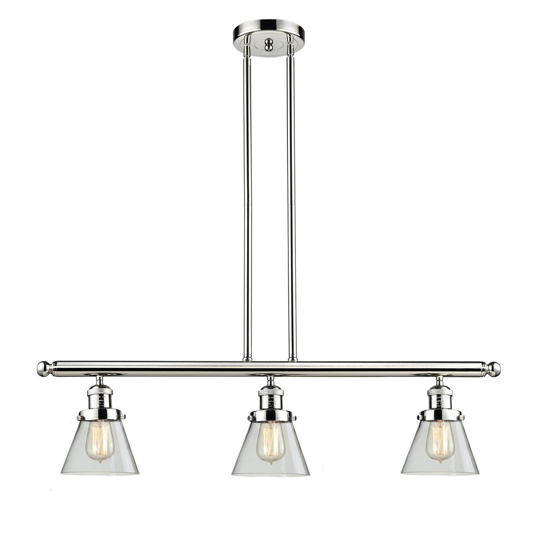 Innovations Franklin Restoration 213-PN-G62 Pendant Light - Polished Nickel