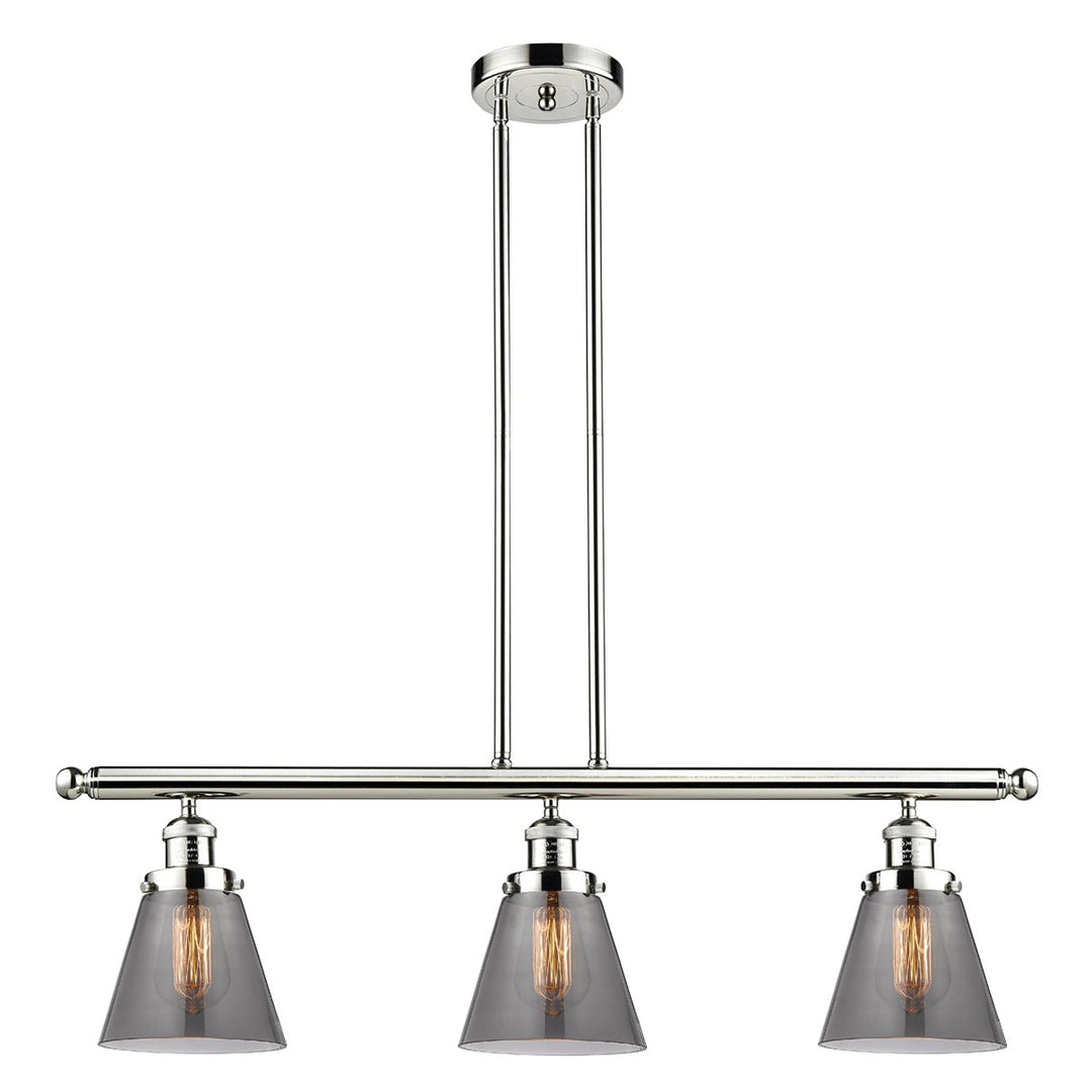 Innovations Franklin Restoration 213-PN-G63 Pendant Light - Polished Nickel