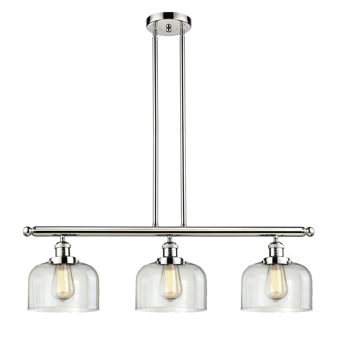 Innovations Franklin Restoration 213-PN-G72 Pendant Light - Polished Nickel