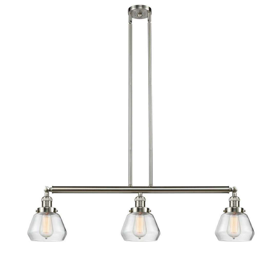Innovations Franklin Restoration 213-SN-G172 Pendant Light - Brushed Satin Nickel