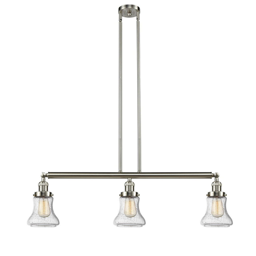 Innovations Franklin Restoration 213-SN-G194 Pendant Light - Brushed Satin Nickel
