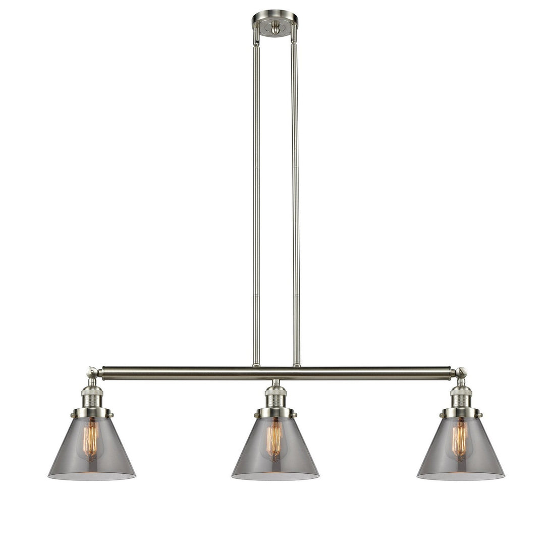 Innovations Franklin Restoration 213-SN-G43 Pendant Light - Brushed Satin Nickel