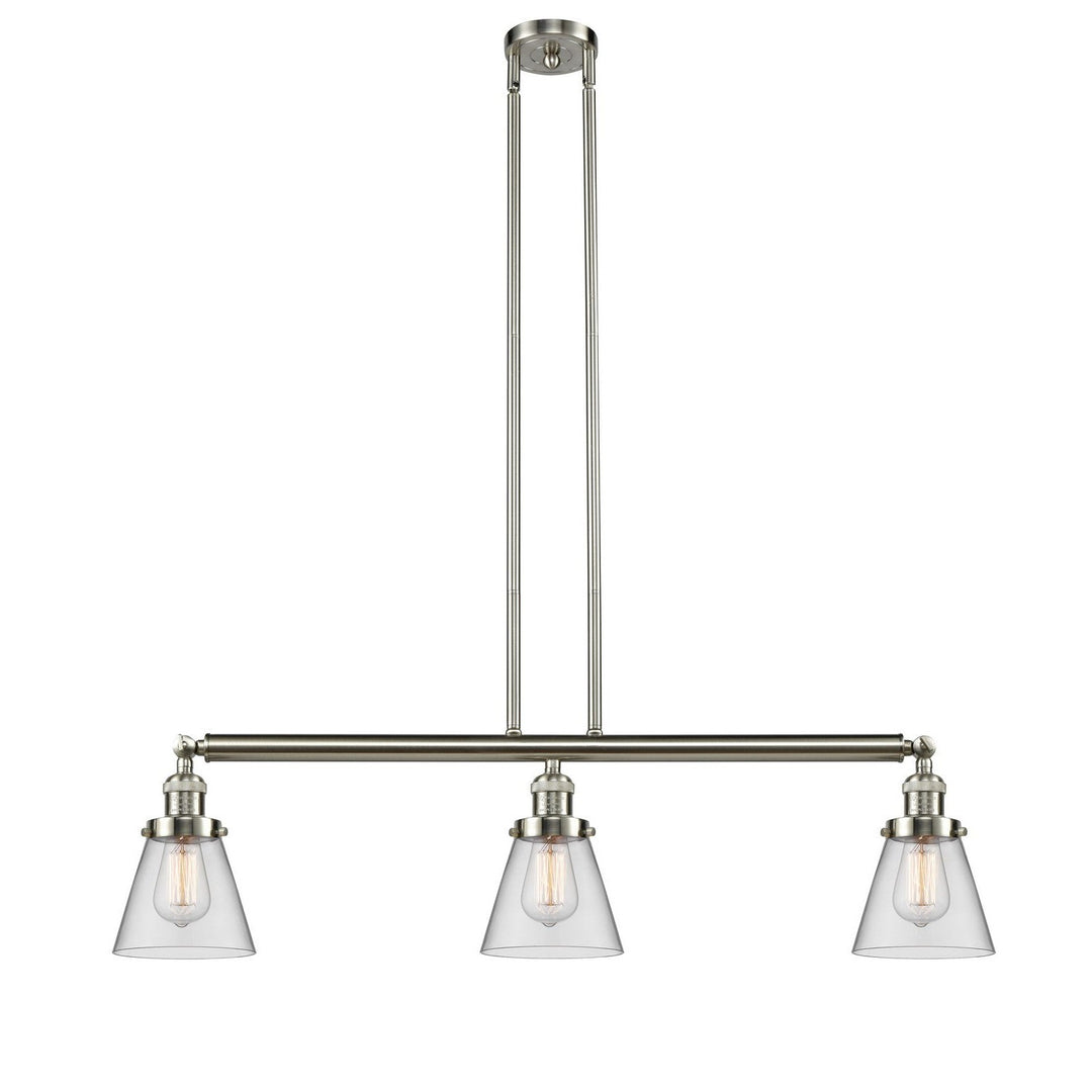Innovations Franklin Restoration 213-SN-G62 Pendant Light - Brushed Satin Nickel