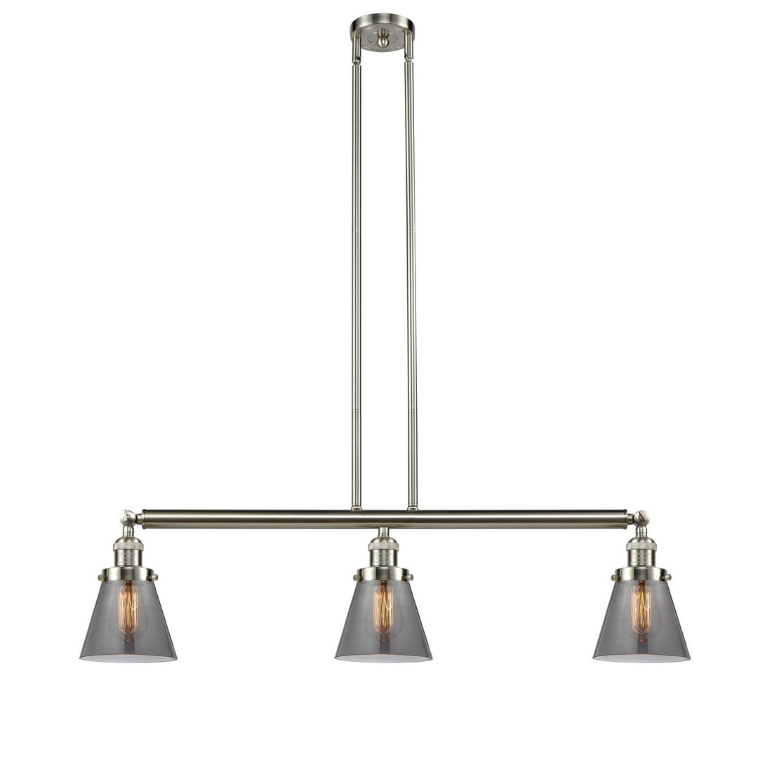 Innovations Franklin Restoration 213-SN-G63 Pendant Light - Brushed Satin Nickel