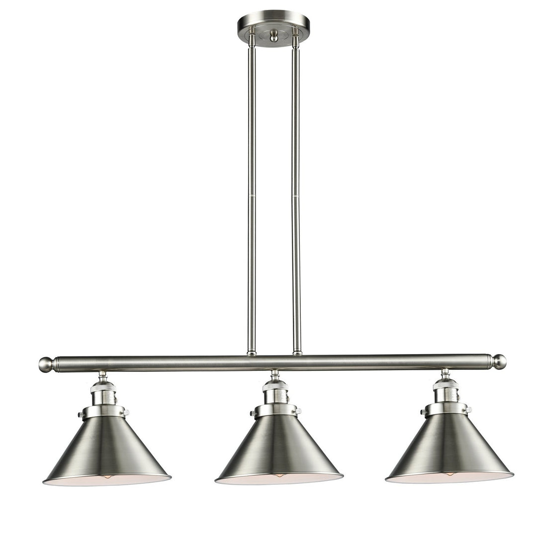 Innovations Briarcliff 213-SN-M10 Pendant Light - Brushed Satin Nickel