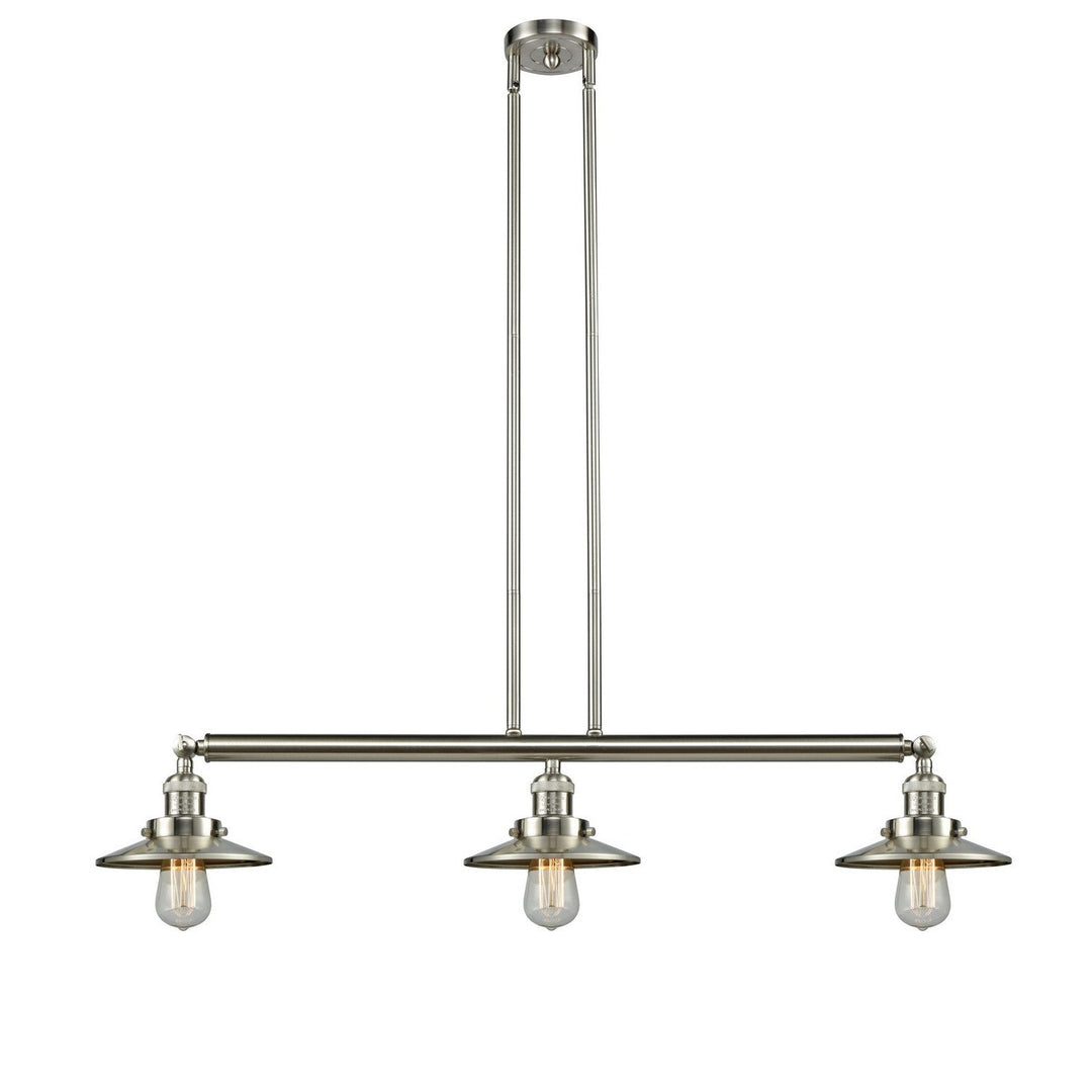 Innovations Franklin Restoration 213-SN-M2 Pendant Light - Brushed Satin Nickel